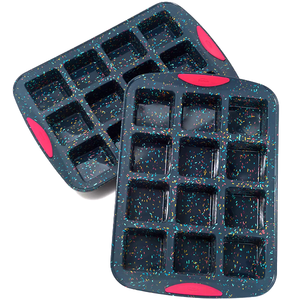 Silicone Square Brownie Tray 12 Cavity