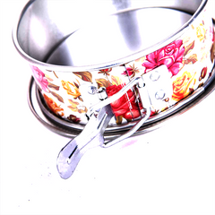 Mini Springform Cake Pan Flower Pattern