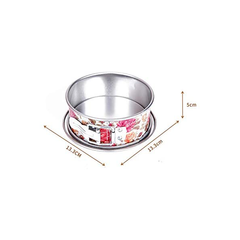 Mini Springform Cake Pan Flower Pattern