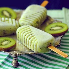 Silicone Popsicle Ice Cream Mold 4 Cavity