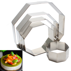 Stainless Steel Cookie Cutter 8 Corners Hexagon