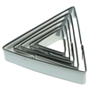 Stainless Steel Cookie Cutter Triangle 5pcs