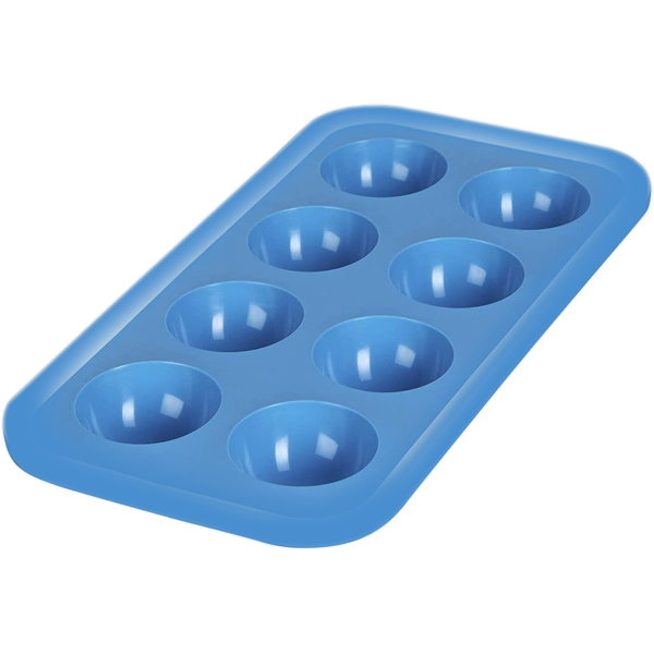 Silicone Ice Cube Tray Round 8 Cavity