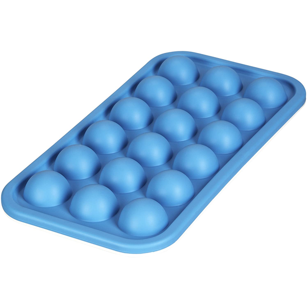 Silicone Ice Cube Tray Round 18 Cavity