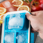 Silicone Ice Cube Tray Square 8 Cavity