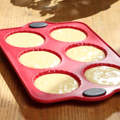 Silicone Pie Mold Tray 6 Cavity