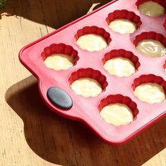 Silicone Mini Muffin Tray 12 Cavity