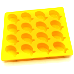 Silicone Chocolate Mold Fish Shaped 16 Cavity