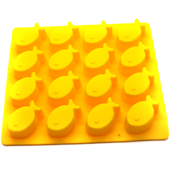 Silicone Chocolate Mold Fish Shaped 16 Cavity