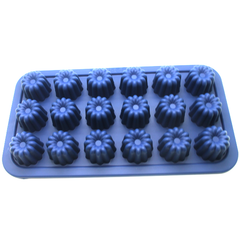 Silicone Flower Mini Muffin Tray 18 Cavity