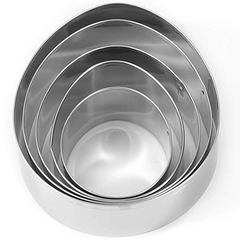 Easter Egg Cookie Cutter Set