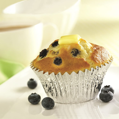 Silver Foil Cupcake Liner Medium