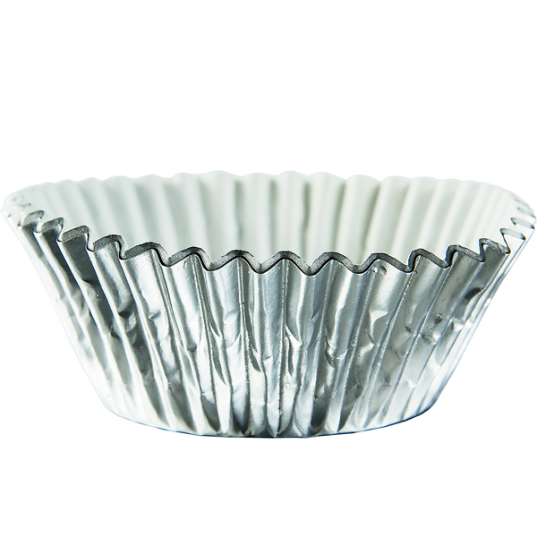 Silver Foil Cupcake Liner Small