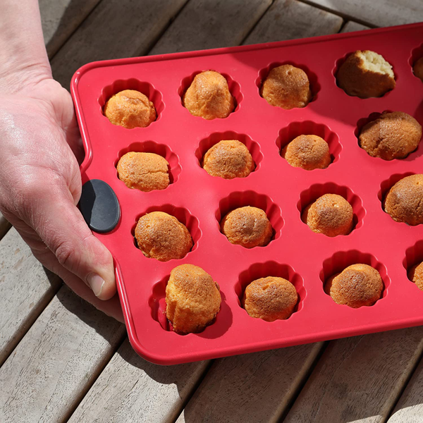 Silicone Mini Muffin Tray 24 Cavity