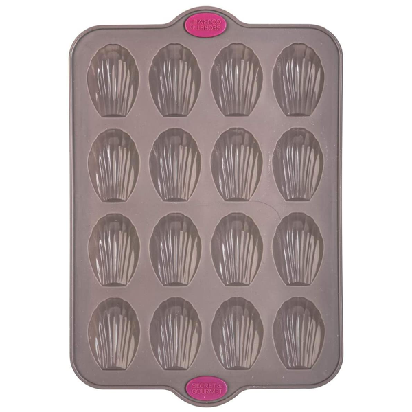 Silicone Baking Tray Shell Shape - 16 Cavity