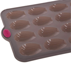 Silicone Baking Tray Shell Shape - 16 Cavity