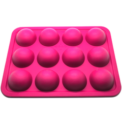Half Ball Sphere Silicone Mold 12 Cavity