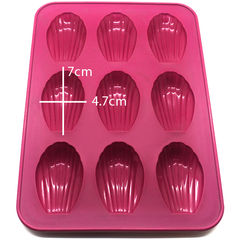 Silicone Baking Tray Shell Shape - 9 Cavity