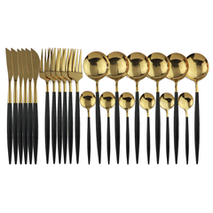 Stainless Steel Cutlery Set 24 pcs