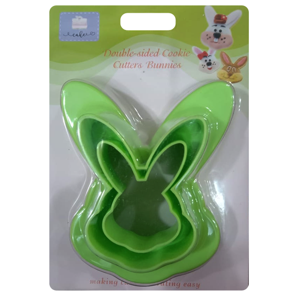 Double Sided Cookie Cutter - Rabbit