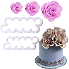 Cake Gumpaster Easiest Rose Cutter Set