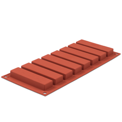 Slim Bar Silicone Mold 8 Cavity