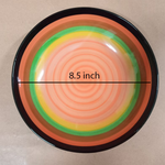 Porcelain Spiral Plate Set 4 Pcs