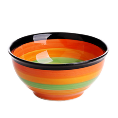 Porcelain Spiral Bowl Set 4 Pcs