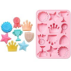 Trophy Crown Silicone Mold