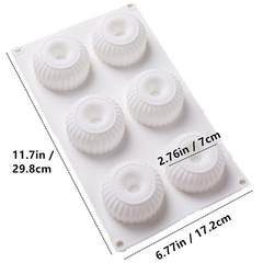 3d Silicone Chiffon Pastry Mold
