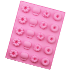 Flower Shaped Donut Mold 20 Cavity