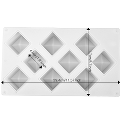 Cube Square Shape Silicone Mold