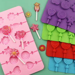 Silicone Lollipop Mold 12 Cavity