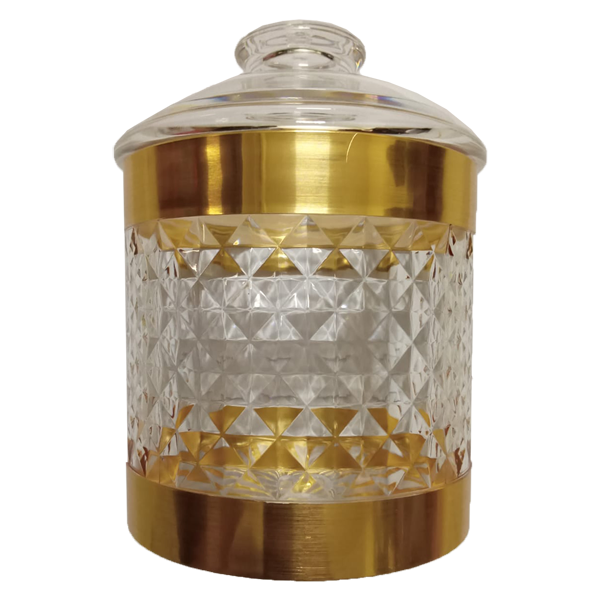 Acrylic Storage Jar With Lid