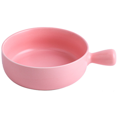 Porcelain Soup Bowl With Handle 2Pcs