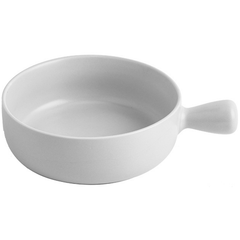 Porcelain Soup Bowl With Handle 2Pcs