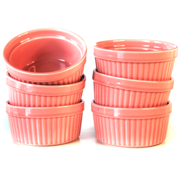 Porcelain Ramekin 6 Pcs Set