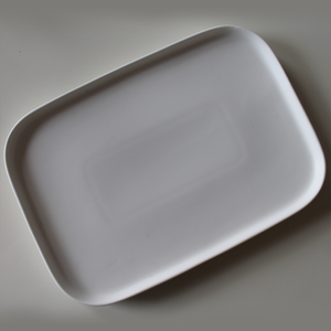 Porcelain Rectangular Serving Tray 1Pcs