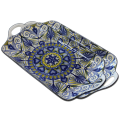 Porcelain Serving Tray 2Pcs