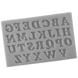 Alphabet Silicone Mold Uppercase