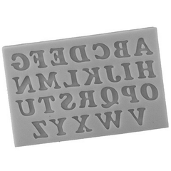 Alphabet Silicone Mold Uppercase