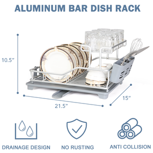 Aluminum Rustproof Dish Rack
