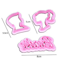 Barbie Girl & Boy Fondant Cutter