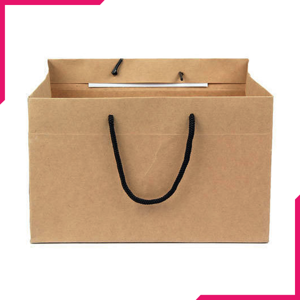 Pack Of 10 Brown Cake Bag Large - bakeware bake house kitchenware bakers supplies baking