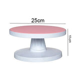 Tilting Cake Rotating Turntable Decorating Stand
