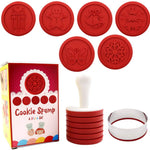 Cookie Stamp 6 Piece Set Diffrent Designs