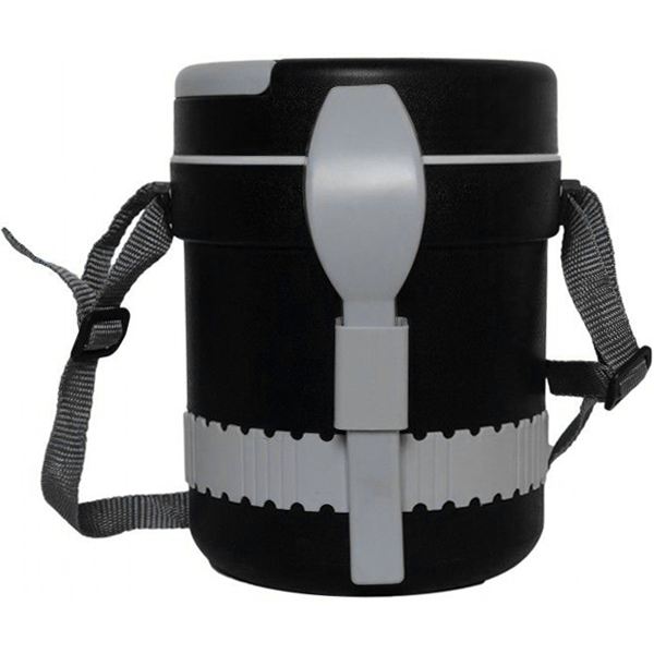 Elegant 2.4Ltr Lunch Box Black - bakeware bake house kitchenware bakers supplies baking
