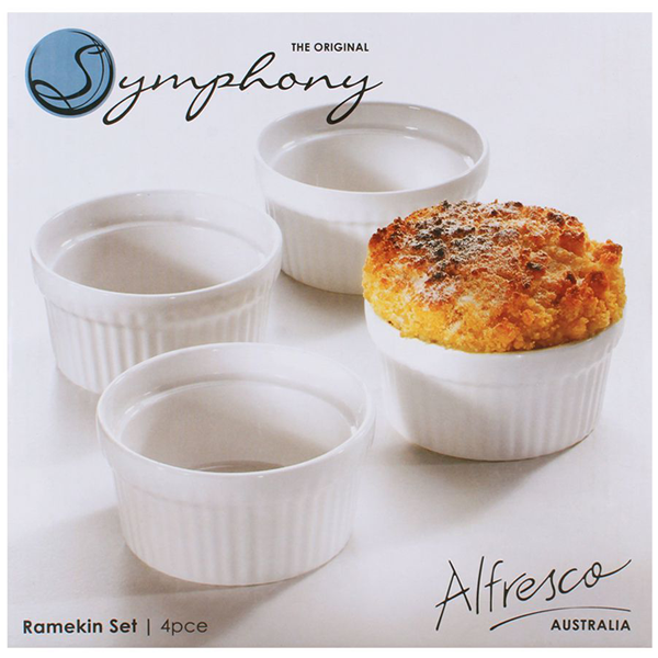 Symphony Ramekin Set 4pcs - bakeware bake house kitchenware bakers supplies baking