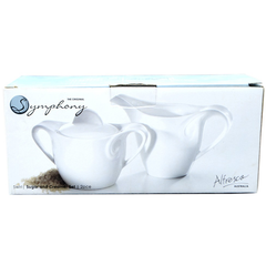 Symphony Sugar And Creamer Set 2Pcs - bakeware bake house kitchenware bakers supplies baking