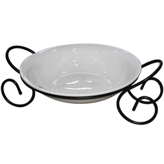 Symphony Round Bowl And Stand - bakeware bake house kitchenware bakers supplies baking